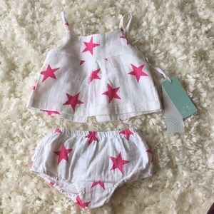 Baby girl star 2 piece outfit